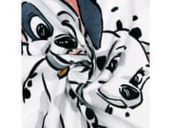 Disney DISNEY 101 Dalmatinčkov Otroški brisača s kapuco, pončo 50x115 cm OEKO-TEX 