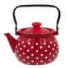 EMAJLIRAN ČAJNIK 2L, DEKOR POLKA DOT