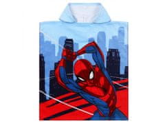 MARVEL COMICS MARVEL SpiderMan Otroška brisača, pončo s kapuco za fantka 50x115 cm OEKO-TEX 