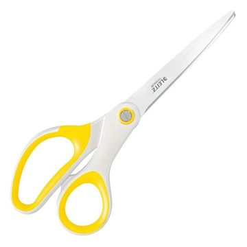 Leitz Škarje WOW, titan, 20,5 cm, rumene
