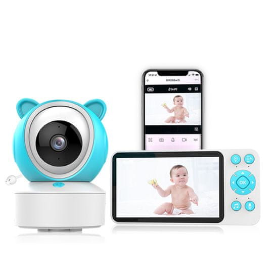 Secutek WiFi otroški monitor SRT-BM01