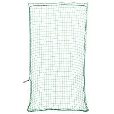 shumee Mreža za prikolico z elastično vrvjo zelena 7x3.5 m PP