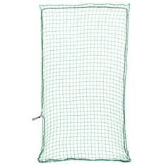 shumee Mreža za prikolico z elastično vrvjo zelena 3x1.65 m PP