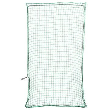 shumee Mreža za prikolico z elastično vrvjo zelena 3x1.65 m PP