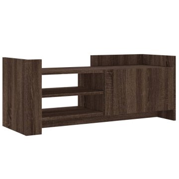 Vidaxl TV omarica rjav hrast 100x35x40 cm inženirski les