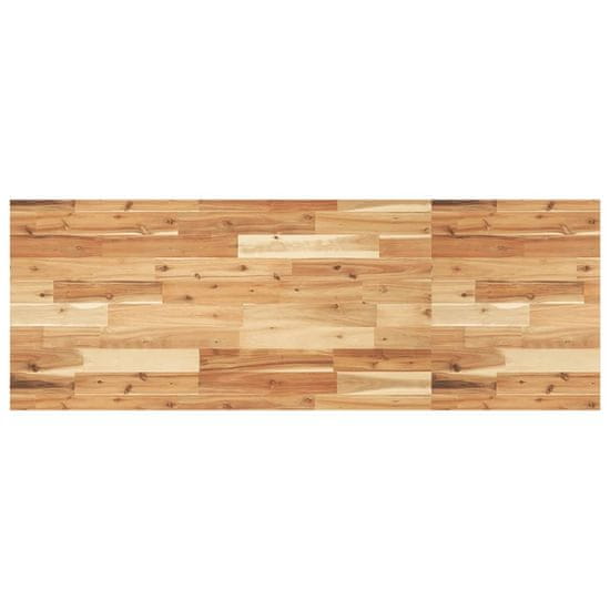 shumee Kopalniški pult oljni premaz 140x50x2 cm trden akacijev les