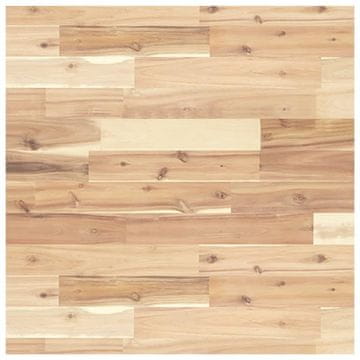 Vidaxl Mizna plošča kvadratna 60x60x2 cm trden akacijev les
