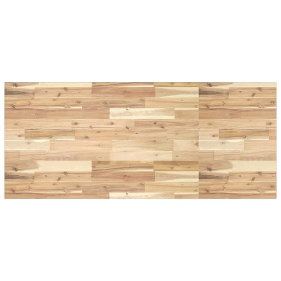 shumee Mizna plošča neobdelana 140x60x2 cm trden akacijev les