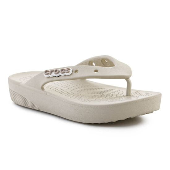 Crocs Japanke bež Classic Platform