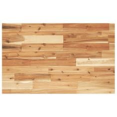 shumee Kopalniški pult oljni premaz 80x50x2 cm trden akacijev les