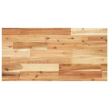Vidaxl Mizna plošča 100x40x4 cm pravokotna trden akacijev les