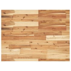 shumee Kopalniški pult oljni premaz 80x60x2 cm trden akacijev les