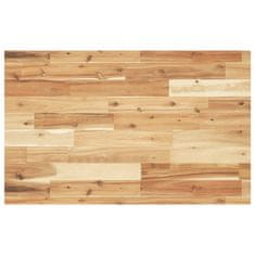 shumee Kopalniški pult oljni premaz 120x50x4 cm trden akacijev les