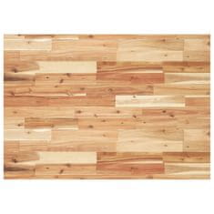 shumee Kopalniški pult oljni premaz 100x70x4 cm trden akacijev les