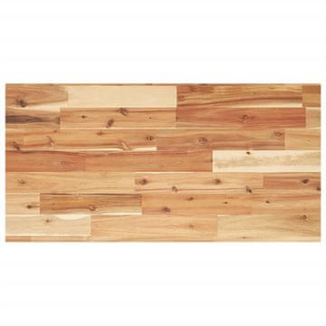 Vidaxl Mizna plošča pravokotna 100x40x2 cm trden akacijev les