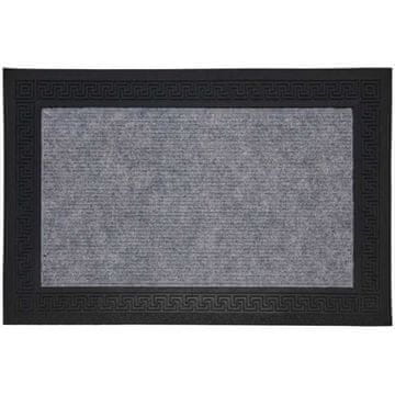 HOMESTYLING Homestyling KO-A48100000 gumijev sedež 60 x 40 cm siv
