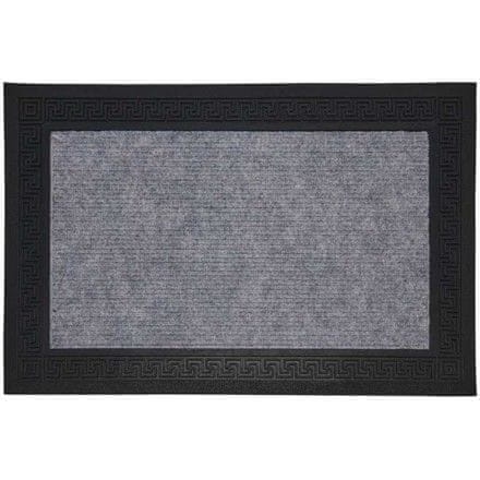 HOMESTYLING Homestyling KO-A48100000 gumijev sedež 60 x 40 cm siv