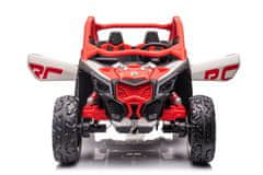Beneo Avtomobil na akumulator Buggy Can-am DK-CA001 2X24V 4X200W RS Rdeča lea
