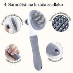 Mačja Mati 5 delni set za nego mačje dlake IZZYGROOM