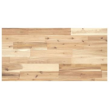 Vidaxl Mizna plošča 100x40x4 cm pravokotna trden akacijev les