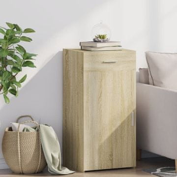 Vidaxl vidaXL Omarica, hrast sonoma, 45x42,5x93 cm, material na osnovi lesa