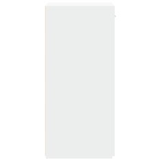 Vidaxl Komoda bela 45x42,5x93 cm inženirski les