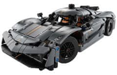 LEGO Technic 42173 Grey Koenigsegg Jesko Absolut hiperavtomobil