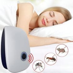 HOME & MARKER® Odganjalec škodljivcev, Naprava proti škodljivcem, Zaščita pred insekti in glodalci (6 kosi) | B6GBUSTER