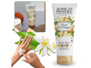Jeanne En Provence Jeanne en Provence Negovalna krema za roke s cvetom pomaranče 75 ml