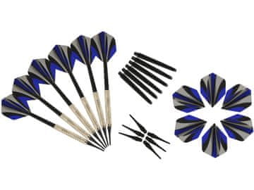 Enero Komplet plastičnih puščic ENERO, 6 kom, modra D-382-MO