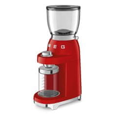 Smeg CGF01RDEU kavni mlinček, rdeč