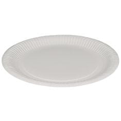 Papirnat krožnik okrogel / 23cm / 100kos