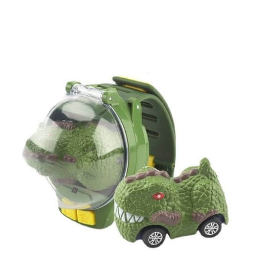 CAB Toys Mini avto za daljinsko upravljanje v uri - zelen