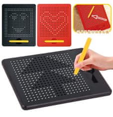 CAB Toys Magnetna tabla rdeče črna