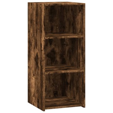 Vidaxl Komoda dimljeni hrast 40x41x93 cm inženirski les