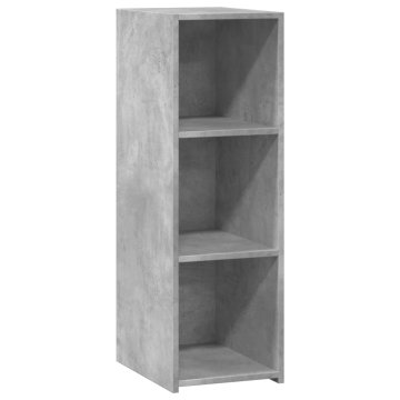 Vidaxl Komoda betonsko siva 30x41x93 cm inženirski les