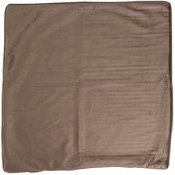 shumee Okrasna žametna prevleka za blazino 45x45 cm kvadratna