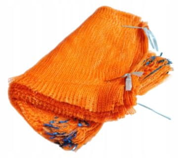 shumee Mrežaste vrečke za zelenjavo in oranžno sadje 50x80 cm