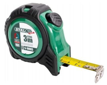 STALCO Gradbeni merilni trak 3 m x 19 mm