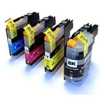 Kartuse.si Komplet kartuš za Brother LC123, kompatibilen