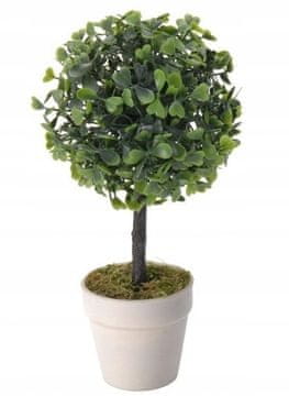 shumee Umetna okrasna rastlina pušpan v lončku 23 cm