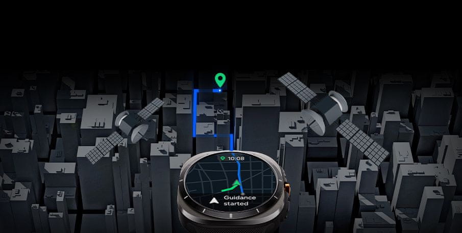 pametna ura pametna ura Samsung Galaxy Watch Ultra iz nerjavečega jekla vrtljiva luneta pametna ura zmogljiva pametna ura zdravstvene funkcije Wear OS edinstvene funkcije napredne funkcije Google Pay EKG stopnja oksigenacije krvi fitnes ura vodilna zmogljivost kakovostni material EKG vrhunska obdelava trajni materiali NFC plačila notranji pomnilnik glasba multisport kamera nadzor priklic pomoči zmogljiva pametna ura sos funkcija navigacija dvojna frekvenca gps ai funkcija