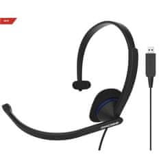 No Name Koss | CS195 USB | slušalke | žične | za ušesa | mikrofon | črne