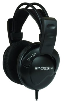 KOSS Koss | UR20 | Slušalke DJ Style | Žične | Na ušesih | Z odpravljanjem hrupa | Črne