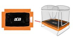 Aga Pokrivalo za vzmeti za pravokotno trampolino 122x183 cm Oranžna