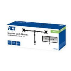 ACT AC8302 2 Monitors 32", namizno stojalo