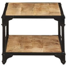 Vidaxl Klubska mizica 90x45x35 cm trden robusten mangov les
