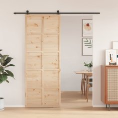 shumee Hlevska vrata 80x208 cm trdna borovina