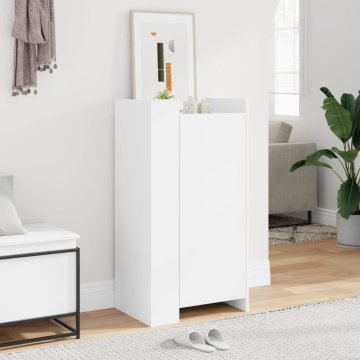Vidaxl vidaXL Omarica za čevlje bela 52x37,5x100 cm material na osnovi lesa