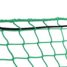 Vidaxl Mreža za prikolico z elastično vrvjo zelena 6x3 m PP